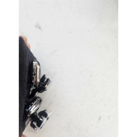 NIB Paul Smith Metal CUFFLINKS Banana with Sunglasses - Picture 9 of 10